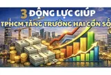 3 động lực giúp TPHCM tăng trưởng 2 con số
