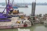 Hà Nội đảm bảo tiến độ cầu qua sông Hồng trong bối cảnh giá xăng dầu biến động
