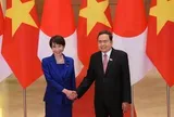 Chủ tịch Quốc hội Trần Thanh Mẫn hội kiến Thủ tướng Nhật Bản Takaichi Sanae