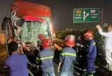 Tai nạn xe khách nghiêm trọng trên đường cao tốc TPHCM - Long Thành - Dầu Giây