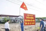 Lan tỏa sắc đỏ cờ Tổ quốc trên những tuyến đường xanh