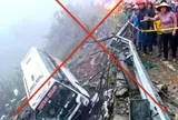 Thông tin 'lật xe khách làm 18 người chết trên đèo Phượng Hoàng' là bịa đặt