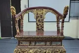Hé lộ hình ảnh ngai vua triều Nguyễn được phục chế sau 1 năm bị phá hoại