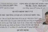 Truy nã Trần Xuân Ánh SN 1992, ai biết tung tích hãy liên hệ ngay SĐT 0905.447.407