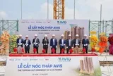 Tháp Avis chính thức cất nóc, bảo chứng niềm tin về tiến độ