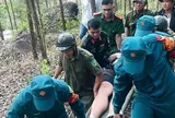 Gãy chân giữa núi hoang, du khách Đức được giải cứu nhờ tin nhắn định vị