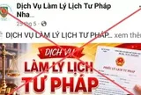 Những thủ đoạn lừa đảo cấp phiếu lý lịch tư pháp khiến người dân dễ sập bẫy