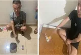 Cảnh sát đột kích phòng trọ lúc 21 giờ 20 phút, bắt Lò Thị Uyên SN 2001