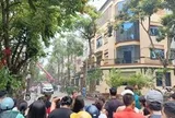 Cháy nhà liền kề ở Hà Nội, hai người tử vong