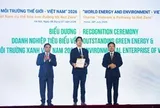 VPBank được vinh danh Doanh nghiệp hàng đầu về năng lượng môi trường xanh
