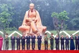 Tổng Bí thư, Chủ tịch nước Tô Lâm dự lễ khánh thành tượng đài 'Bác Hồ với Ngày hội non sông'