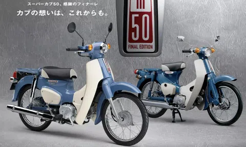 Honda Super Cub 50 ra phiên bản cuối trước khi khai tử