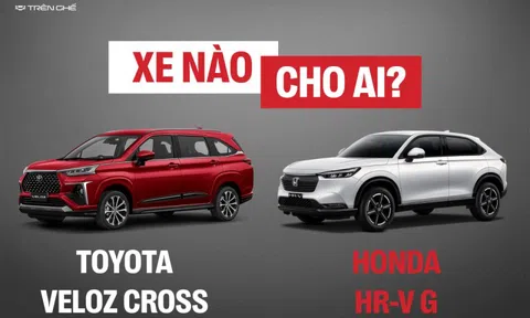 Honda HR-V G, Toyota Veloz Cross: Xe nào cho ai? Chuyên gia chỉ ra câu trả lời