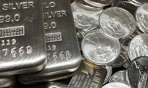 Giá bạc hôm nay 26/5: ổn định sau 1 tuần tăng mạnh