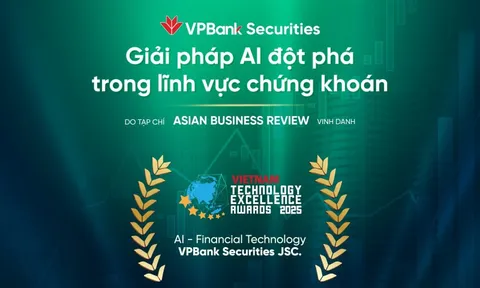 VPBankS ghi dấu ấn tại giải thưởng quốc tế bằng trợ lý AI StockGuru