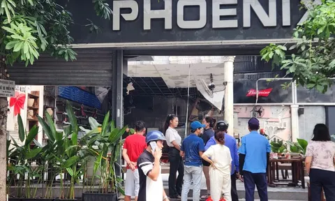 TPHCM: Cháy quán cà phê lúc sáng ở khu dân cư Vĩnh Lộc