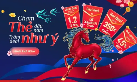 SeABank kích cầu tiêu dùng dịp Tết Bính Ngọ 2026 bằng ưu đãi thẻ tín dụng 0