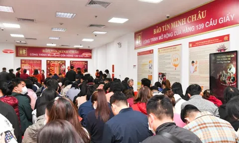Người mua vàng bạc tại Bảo Tín Minh Châu ngày Thần tài chú ý: Thông báo mới nhất từ doanh nghiệp