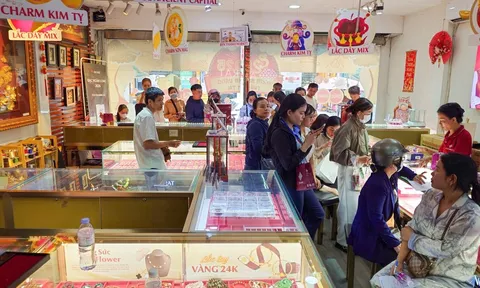 Sáng 28-2, giá vàng miếng SJC, vàng nhẫn tăng mạnh