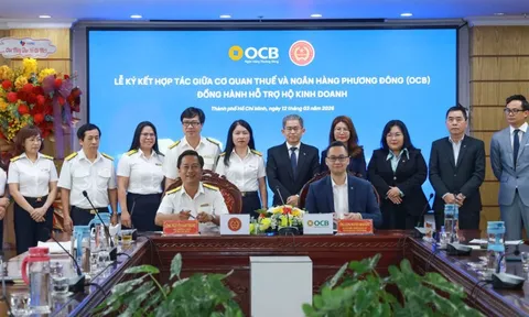 Thuế TP.HCM và OCB đồng hành cùng hộ kinh doanh chuyển đổi hình thức kê khai thuế
