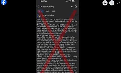Thông tin CSGT truy đuổi khiến 2 người tử vong là sai sự thật