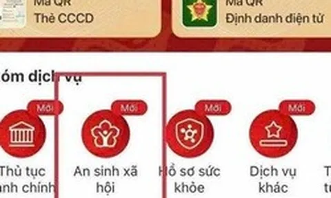 Hướng dẫn tích hợp TÀI KHOẢN HƯỞNG AN SINH XÃ HỘI trên VNeID