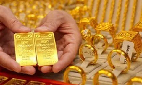 Sáng 14/3: Giá vàng đồng loạt giảm mạnh