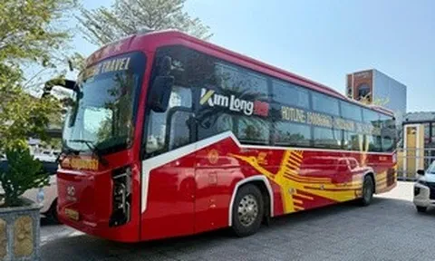 Bị tước giấy kiểm định, xe khách biển số Thanh Hoá vẫn ngang nhiên vào Huế