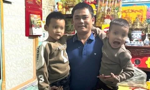 Đại uý công can nhảy xuống hồ cứu 2 bé trai khỏi đuối nước