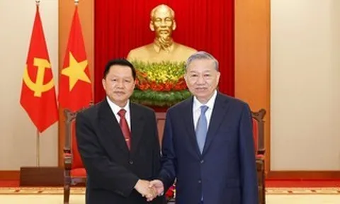 Tổng Bí thư Tô Lâm: Bộ Công an Việt Nam - Lào hợp tác chặt chẽ, hiệu quả