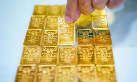Giá vàng miếng SJC tăng trở lại vào cuối ngày 20-3