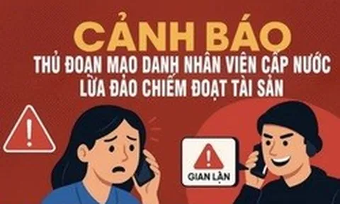'Sập bẫy' kẻ giả danh nhân viên công ty cấp nước, người đàn ông mất 220 triệu