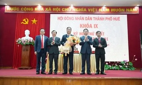TP Huế bầu các chức danh chủ chốt