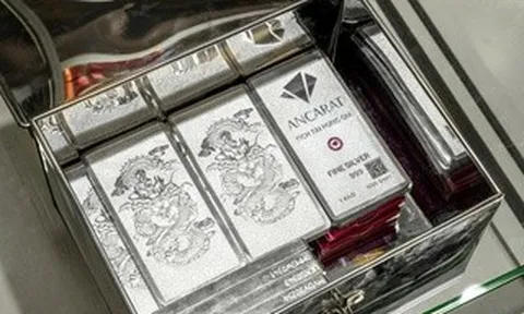 Giá bạc hôm nay 8-4: Lên cao nhất trong 3 tuần