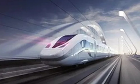 Thủ tướng Lê Minh Hưng bấm nút khởi công đường sắt tốc độ cao Hà Nội - Quảng Ninh