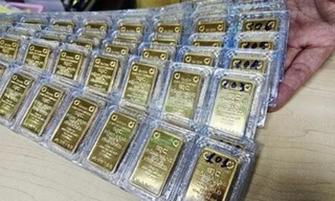 Sáng 14-4, giá vàng miếng SJC và vàng nhẫn tiếp tục tăng vọt