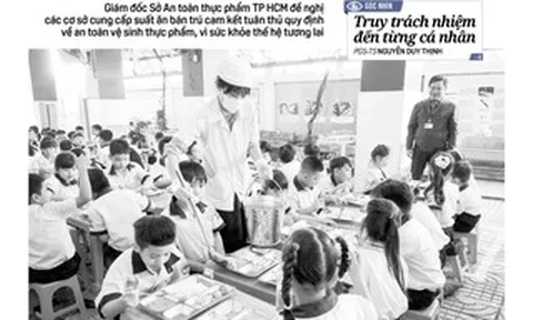 Báo in ngày 15-4: Giải pháp cho bữa ăn bán trú an toàn
