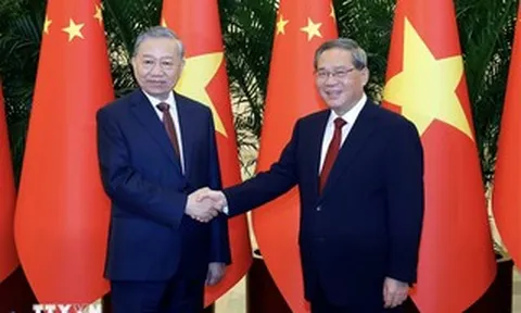 Tổng Bí thư, Chủ tịch nước Tô Lâm hội kiến Thủ tướng Trung Quốc Lý Cường