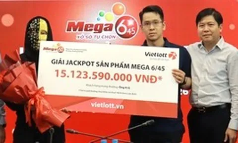 Người đàn ông ở Nghệ An ẵm giải Jackpot hơn 15 tỷ đồng