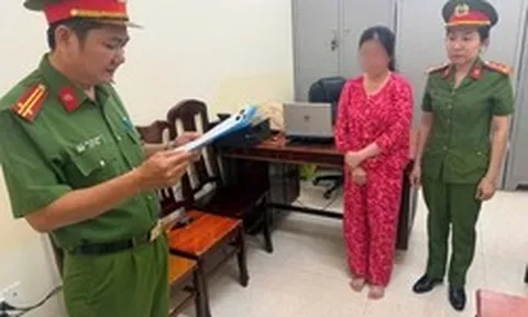 Thi hành lệnh bắt tạm giam chủ hụi Nguyễn Thúy Triều SN 1989