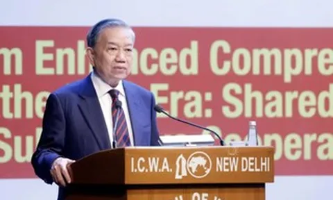 Tổng Bí thư, Chủ tịch nước: Việt Nam-Ấn Độ chia sẻ tầm nhìn, hội tụ chiến lược, hợp tác thực chất