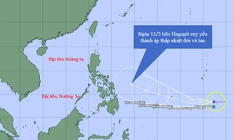 Xuất hiện bão Hagupit ở Tây Bắc Thái Bình Dương, có vào Biển Đông?