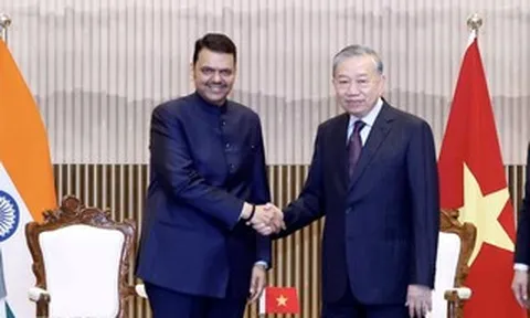 Tổng Bí thư, Chủ tịch nước Tô Lâm đánh giá cao 
hợp tác giữa bang Maharashtra và TPHCM