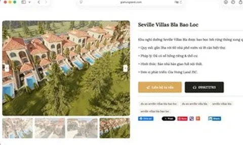 Sự thật về dự án Seville Villas Bla tại Lâm Đồng