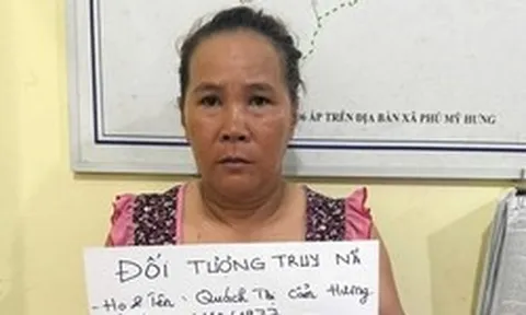 Khống chế, bắt giữ Quách Thị Cẩm Hương SN 1977