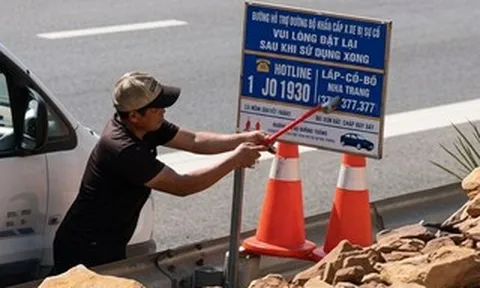 Phạt chủ gara ô tô vì xóa số điện thoại cứu hộ trên cao tốc Bắc - Nam