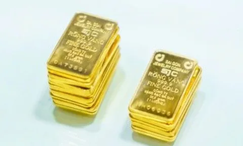 Giá vàng miếng SJC gần mức 164 triệu đồng/lượng