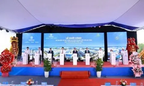 Khởi công Khu công nghiệp Đông Anh quy mô gần 300 ha, vốn đầu tư hơn 6.300 tỷ đồng