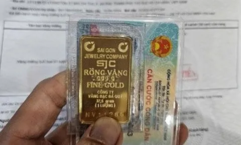 Cuối ngày 21-5, giá vàng miếng SJC, vàng nhẫn lại giảm nhanh