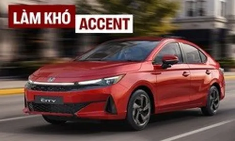 Honda City 2026 ra mắt ĐNÁ: Thiết kế mới long lanh với màn lớn, phanh điện tử, tùy chọn turbo hoặc hybrid, sớm về Việt Nam cạnh tranh Vios, Accent